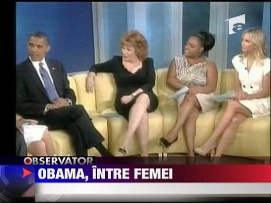 Obama, intre femei