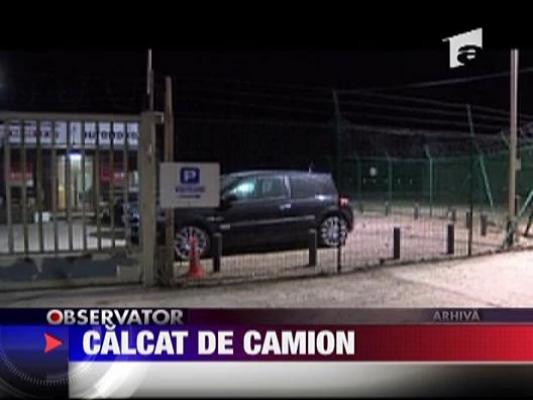 Roman calcat de camion in Spania