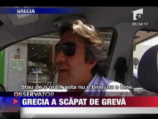 Grecia a scapat de greva