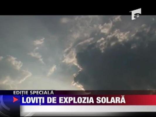 Loviti de explozia solara