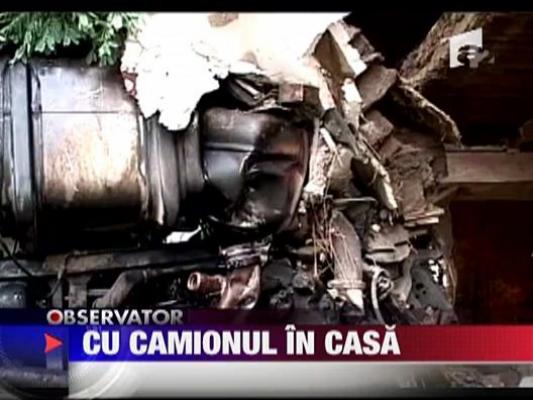 Cu camionul in casa