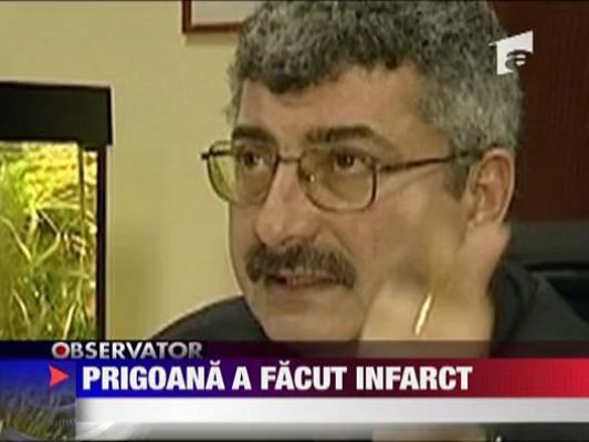 Silviu Prigoana a facut infarct