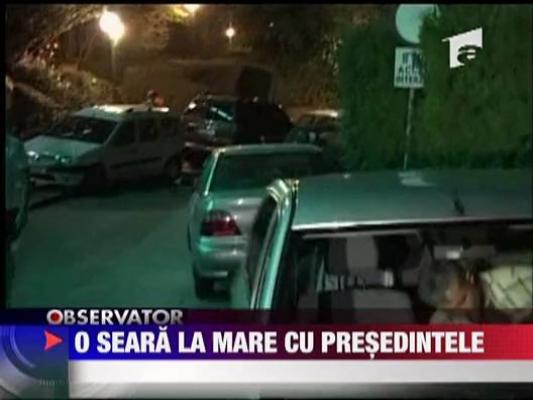 O seara la mare cu presedintele