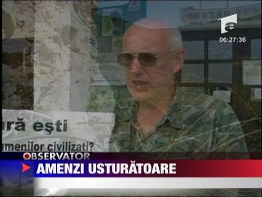 Amenzi usturatoare
