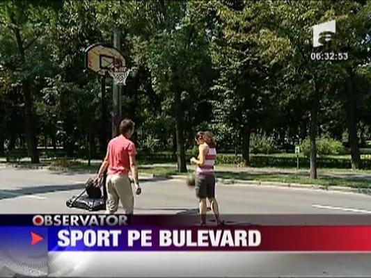 Sport pe bulevard