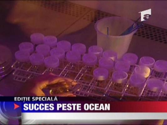 Succes peste ocean