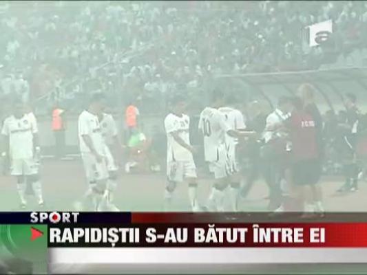 Rapidistii s-au batut intre ei