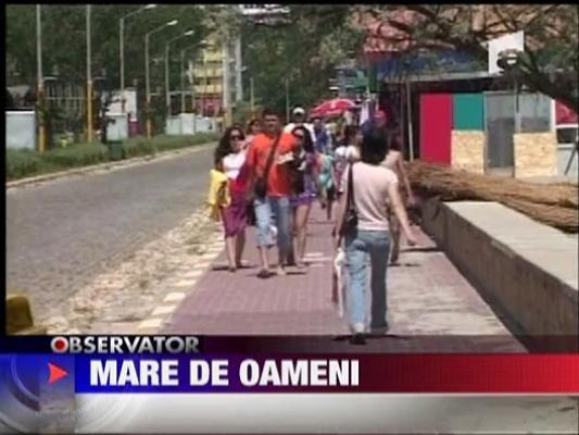 Numar record de turisti pe Litoral
