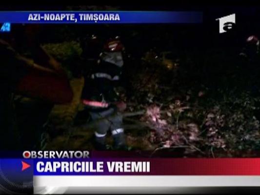 Romania, lovita de furtuni