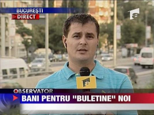 Bani pentru buletine noi
