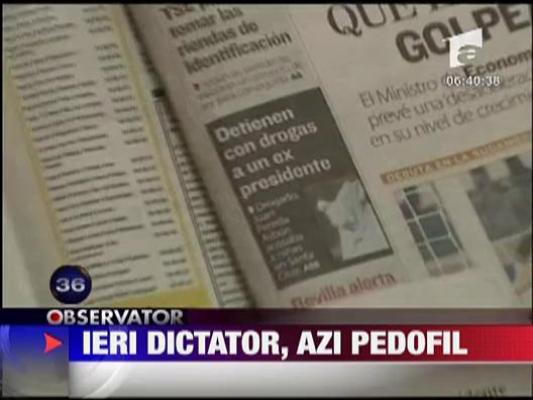 Bolivia: Fost dictator, arestat pentru consum de droguri si pedofilie