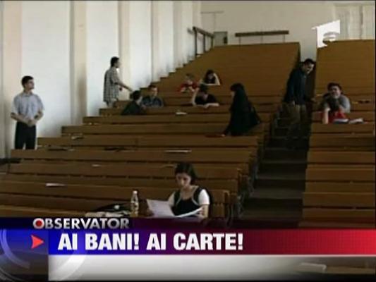 Universitatile de stat din Romania au majorat taxele de studiu