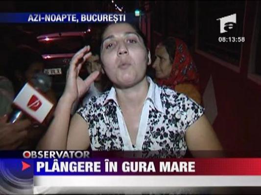 Plangere in gura mare