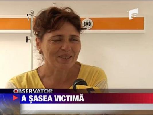 A sasea victima