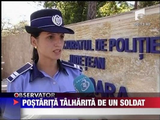 Postarita talharita de un soldat