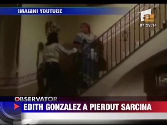 Edith Gonzalez a pierdut sarcina