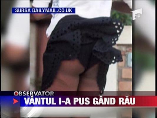 Vantul i-a pus gand rau lui Naomi Campbell