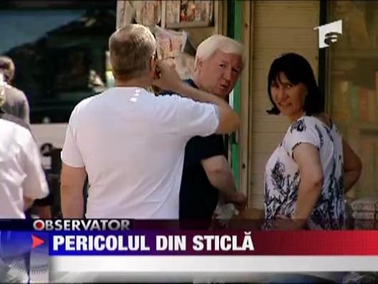 Pericolul din sticla