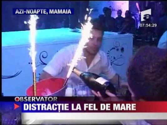 Distractie la fel de mare pe litoral