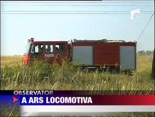 Locomotiva in flacari