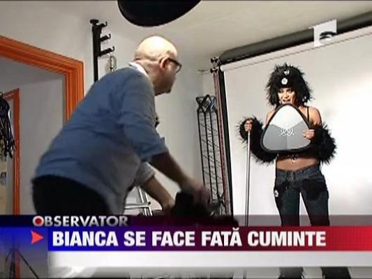 Bianca se face fata cuminte