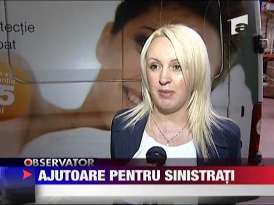 Ajutoare pentru sinistratii din Dorohoi