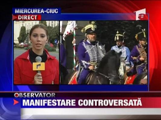 Manifestare controversata la Miercurea Ciuc