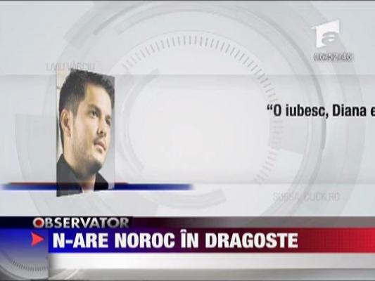 Liviu Varciu n-are noroc in dragoste