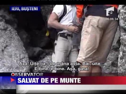 Salvat de pe munte