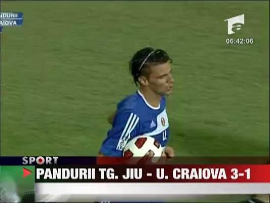 Pandurii Tg. Jiu - U. Craiova 3-1