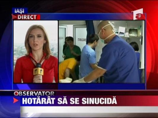 Tentativa de sinucidere in Iasi