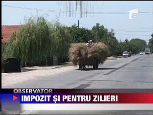 Impozit pentru zilieri