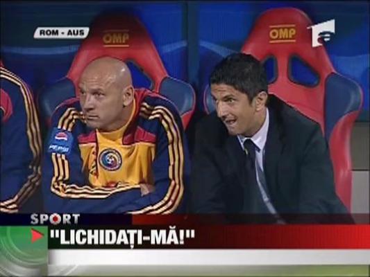 Razvan Lucescu se face scut in fata tricolorilor