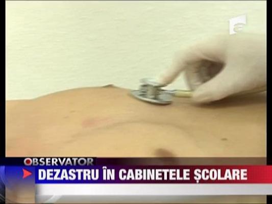 Dezastru in cabinetele scolare