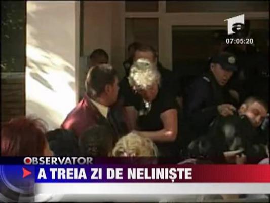 A treia zi de neliniste la Braila