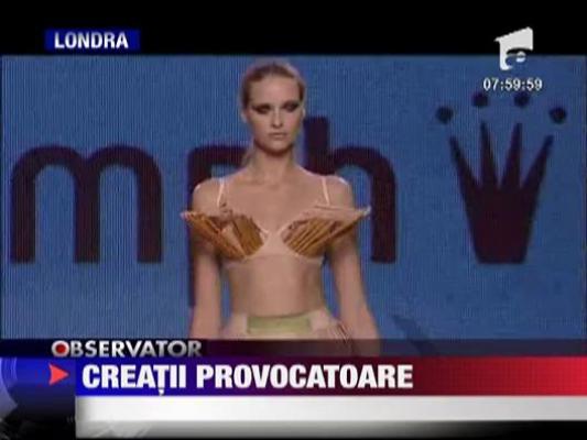 Creatii provocatoare! Moda tinerilor stilisti
