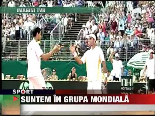 Romania e din nou in grupa mondiala a Cupei Davis!