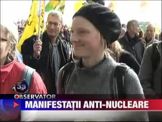 Manifestatii anti-nucleare