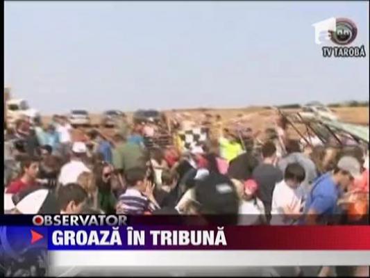 Groaza in tribuna