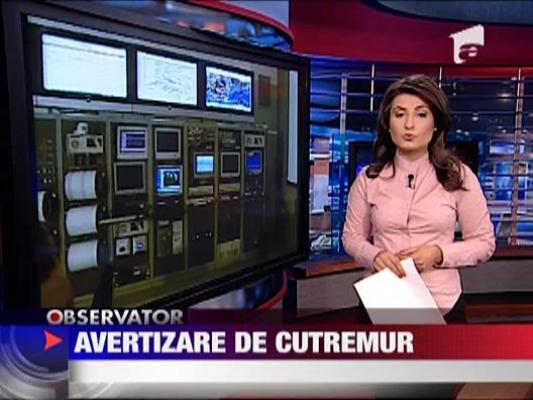 Avertizare! Cutremur devastator in Vrancea