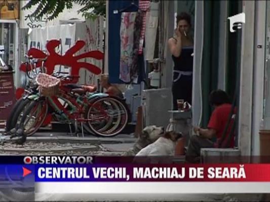 Centrul vechi, machiaj de seara