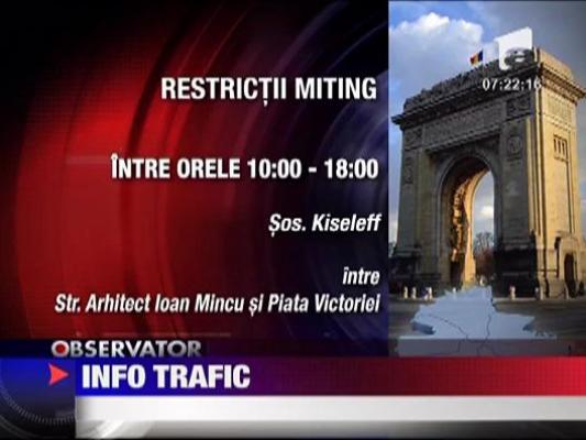 Restrictii miting