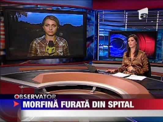 Morfina furata din spital