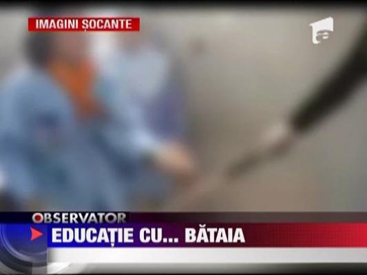 Educatie cu ... bataia