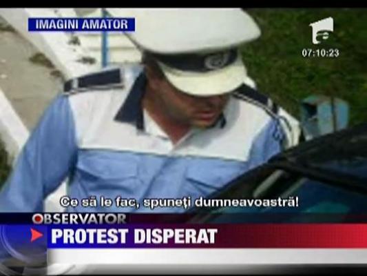 Protest disperat