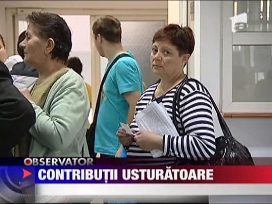 Contributii usturatoare pentru angajatii cu drepturi de autor