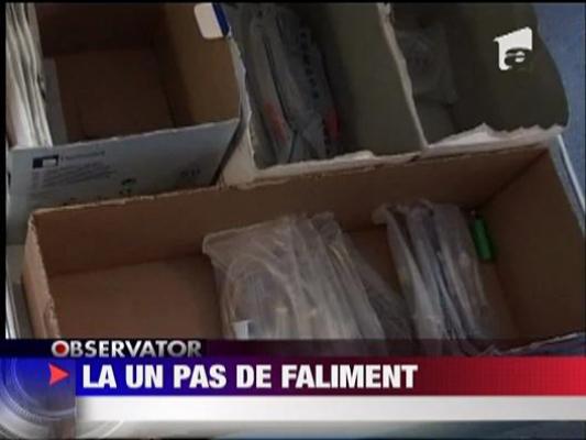 La un pas de faliment