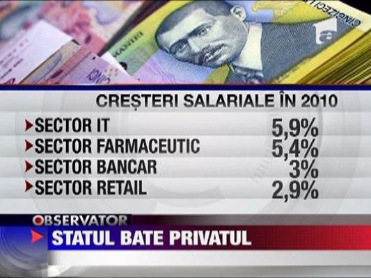 Mai bine la privat decat la stat