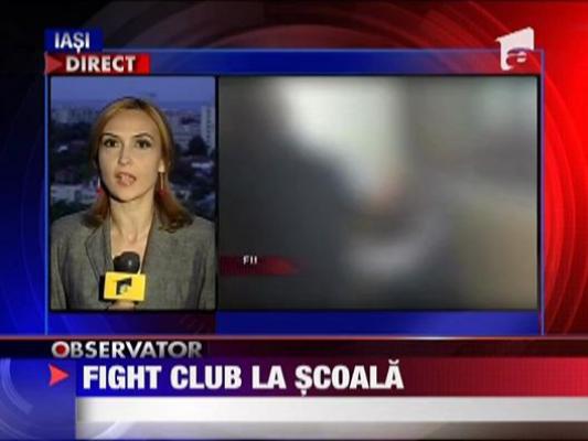 Fight club in scoala romaneasca