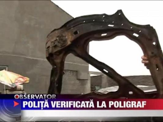 Casco verificat cu aparatul poligraf